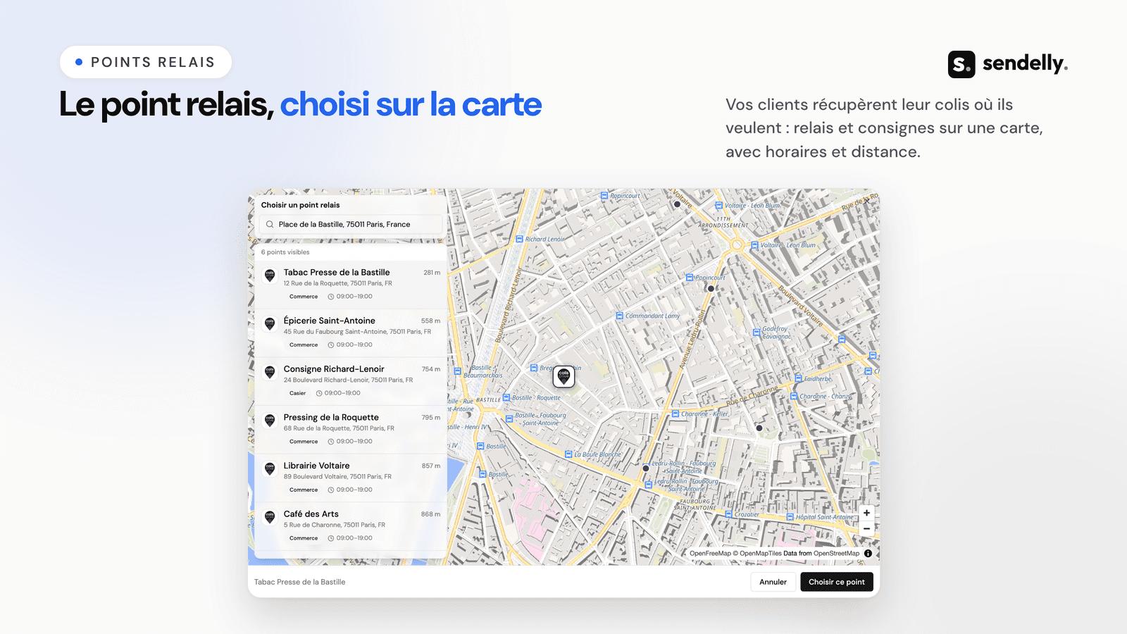 Aperçu produit en français de la carte de sélection réservée au bloc de paiement Shopify Plus.